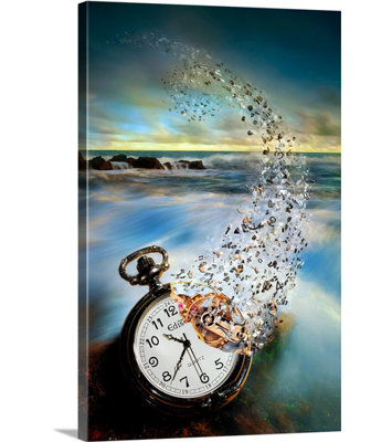 The Vanishing Time by Sandy Wijaya Graphic Art on Canvas