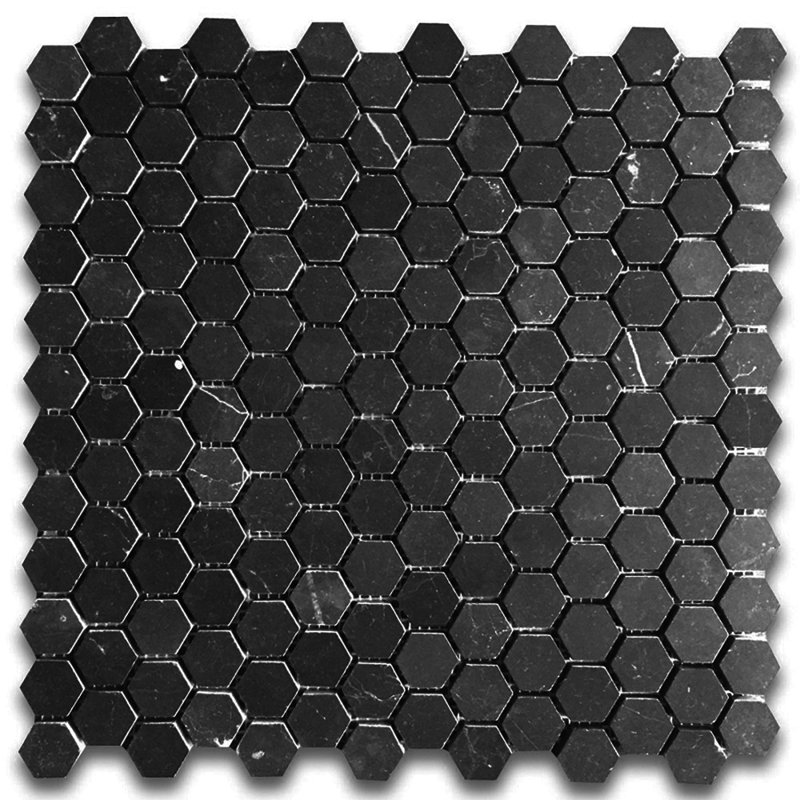 11" x 11" Marble Mosaic Wall & Floor Tile