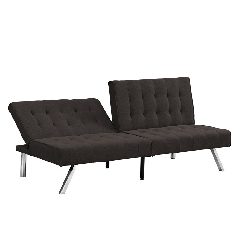Multifunctional Faux Linen Bed, Wood Frame, Stainless Leg, Stable, 60.36Lb Weight Bed With And Stainless, , User-, 31.88In High