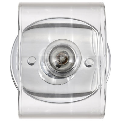Zelino - 1 Light Vanity - Polished Nickel with Clear Glass