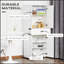 Armoire de cuisine 72 po avec 2 grandes armoires à double porte