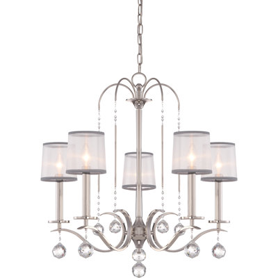 Marc 5-Light Shaded Chandelier
