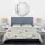 Ensemble de housse de couette avec feuilles Mid-Century-40702210