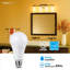Ampoules DEL A21, IRC 90+, à intensité variable, 1 600 lumens, blanc doux 2 700 K, homologuée UL et ES - base E26-110477522