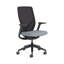 Chaise de travail à dossier en filet HON Flexion, cylindre standard, filet noir, structure noire-123244100-124966426
