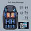 Fauteuil de massage inclinable chauffant en similicuir-65945767