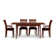 Sarah 4 - Person Solid Wood Top Four Leg Dining Set