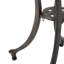 Table d'appoint d'extérieur en fonte d'aluminium 19 po_61112.00