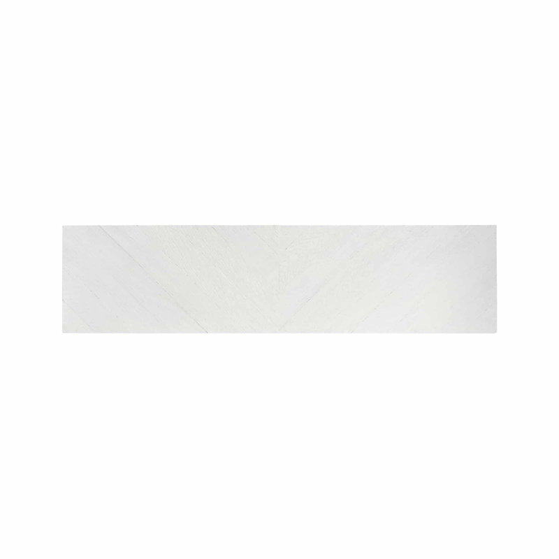 Base de meuble-lavabo simple 35,5 po Vintner, Blanc