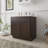 Colton 33" Freestanding Shaker Bathroom Vanity Cabinet with 2 Doors, No Countertop, Ready to Assemble, Brown-95216809