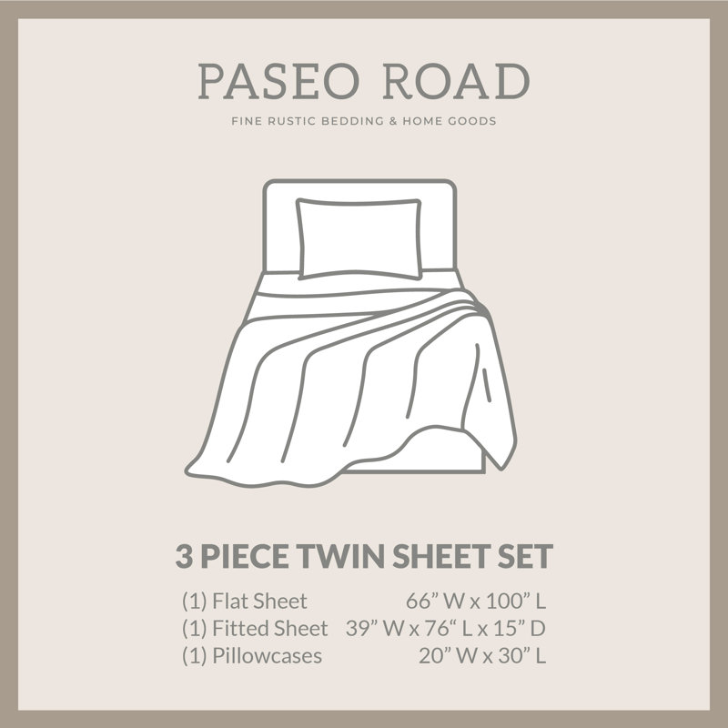 Ensemble de draps en coton à densité de tissage 350 fils Cowhide, Crème, Roi
