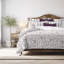 Tinsley Plum Cotton Duvet Cover Set-1487575042