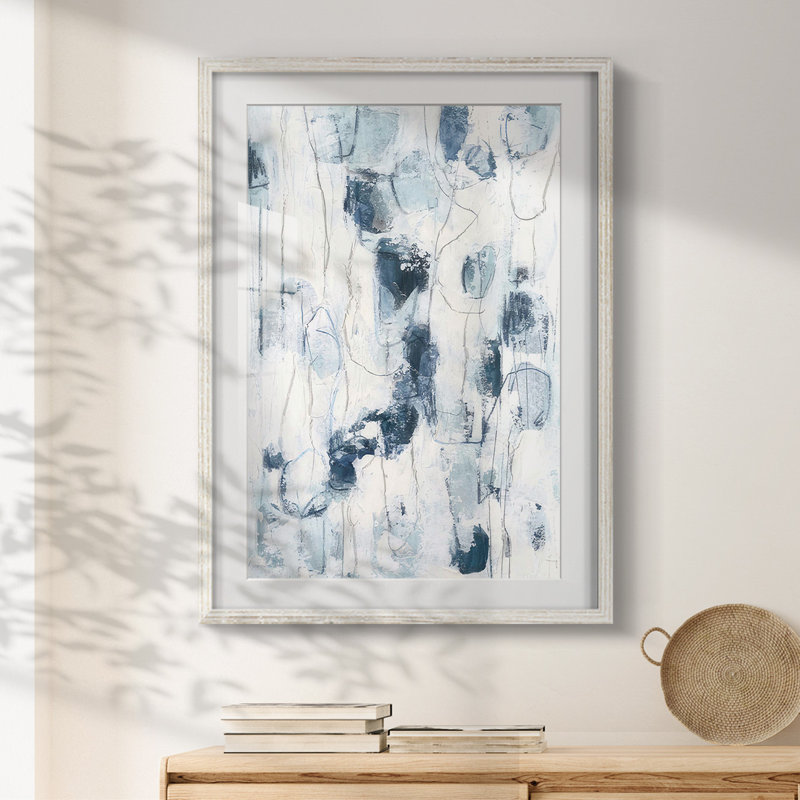 Sea Sea I - impression encadrée, H 28,5 po x l 20,5 po, Blanc
