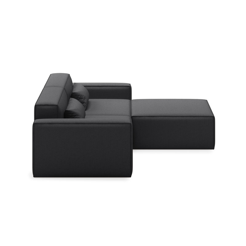Mix Modular 3-Pc Sectional, Mowat Raven