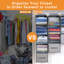 Rangement suspendu en lin Northpoint-88203621