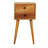 11.81'' W Solid Wood Nightstand-766519444