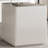 White Rectangular Manufactured Wood with 3 drawers desk-109742051