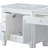 Reynal 67'' Single Bathroom Vanity with Marble Top