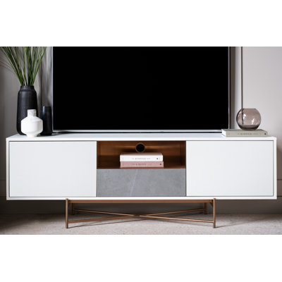 Algrid Unfinished TV Stand for TVs up to 78"