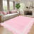 Scalloped 8x10 Area Rug Washable, Modern Pearl Velvet Living Room Carpet with Non-Slip Backing & Low Pile-225102372-225102375