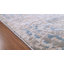 Tapis gris tissé à la machine Obregon-825738940