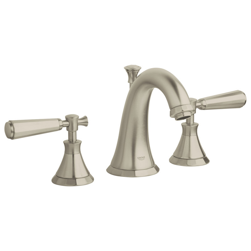Robinet de salle de bain à large entraxe avec bonde Kensington®