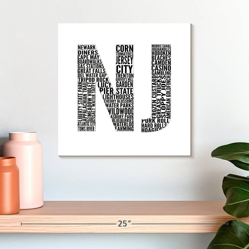 Nicci NJ Type, 16" H x 16" W