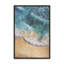 «Waves on Amber Sand», reproduction encadrée-2129367500-2129367495