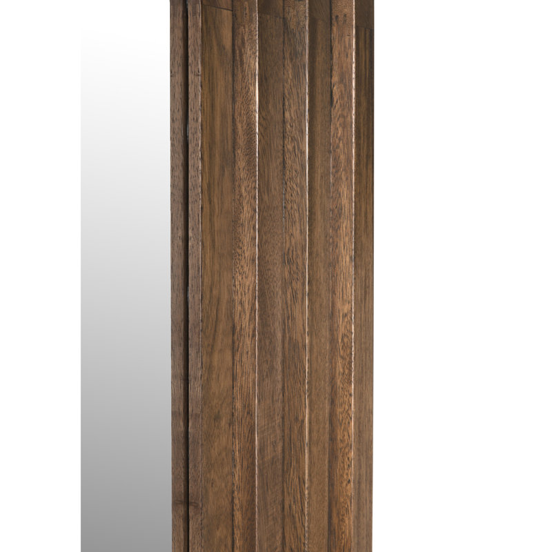 New Fuss Oval Solid Wood Wall Mirror