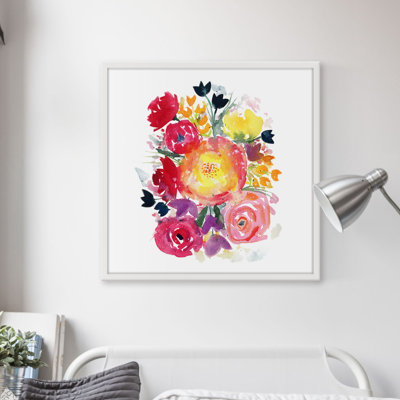 «Wildflower Bouquet III» par Lindsay Megahed - reproduction de cadre photo