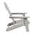 Balasi Poly Resin Folding Adirondack Chair-Indoor/Outdoor Patio Chair-909361714