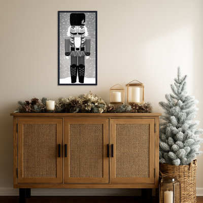 Nutcracker I Gray by Ryan Fowler Framed Canvas Wall Art Print