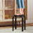 Set of 4 18" Stacking Stool Round Dining Chair Backless Wood Home Decor-2030977537