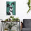 «Dog On Teal» par Irena Orlov-416806384