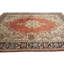 Tapis rouge rouillé traditionnel 10X13