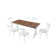 Cottrill 6 - Person Rectangular Double Pedestal Dining Set