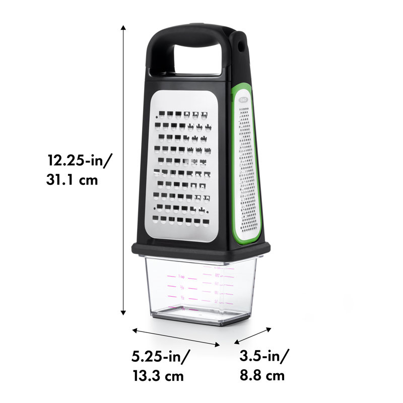 OXO Good Grips Box Grater with Removable Zester