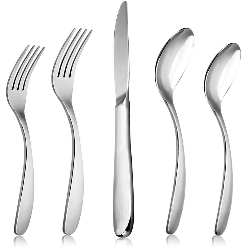 Prep & Savour Colby Stainless Steel Flatware Set - Service for 4, Silver