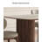 Rectangular rock plate dining table and chair set-102526612