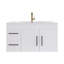 Ensemble de meuble-lavabo simple mural 42 po Spring-651320154