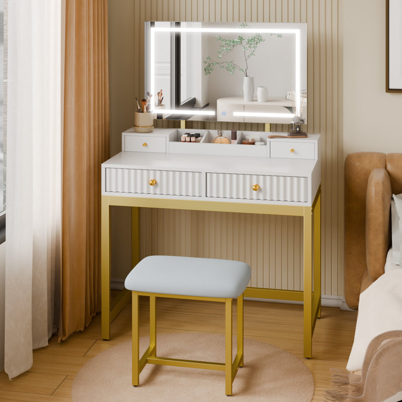 Dressing Table with Mirror