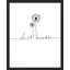 "Fleurs de pissenlit noir et blanc" sur papier-98266695-98266697