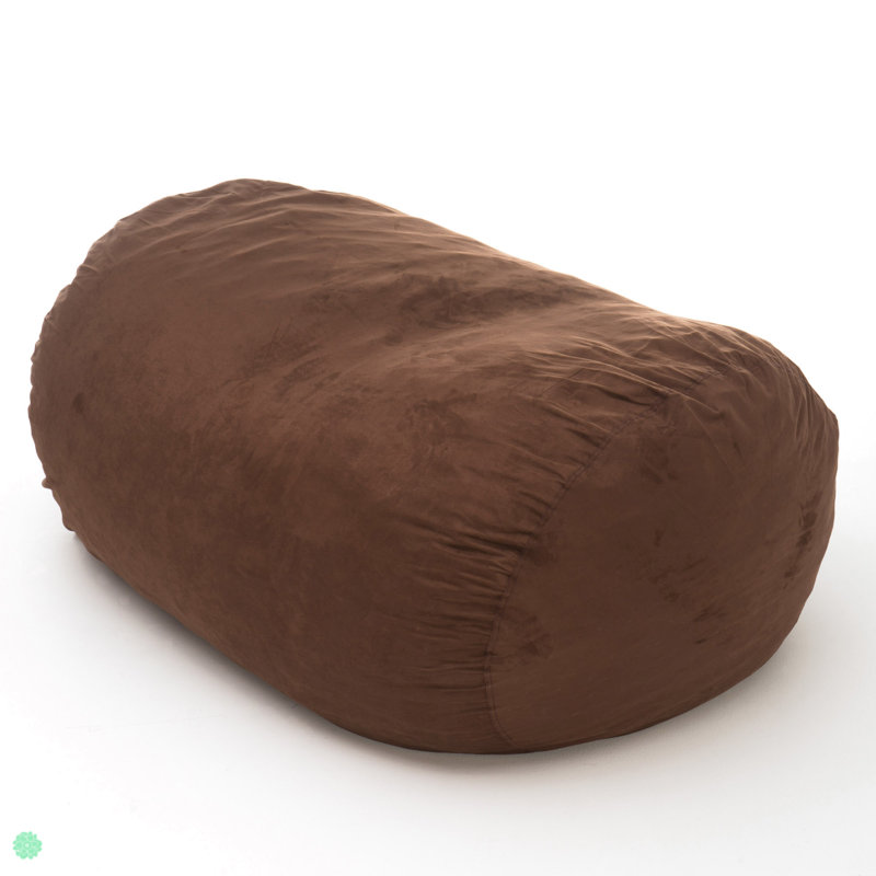 Fauteuil à billes Nest, Microfibres brunes