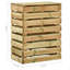 Tionesta Wood Stationary Composter with Latching Lid