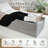 4-Height Adjustable Leg Elevation Pillow, Multi-Layer Wedge Foam Leg Rest Support for Post-Surgery Recovery, Swelling Relief and Reading, Velvet Cove