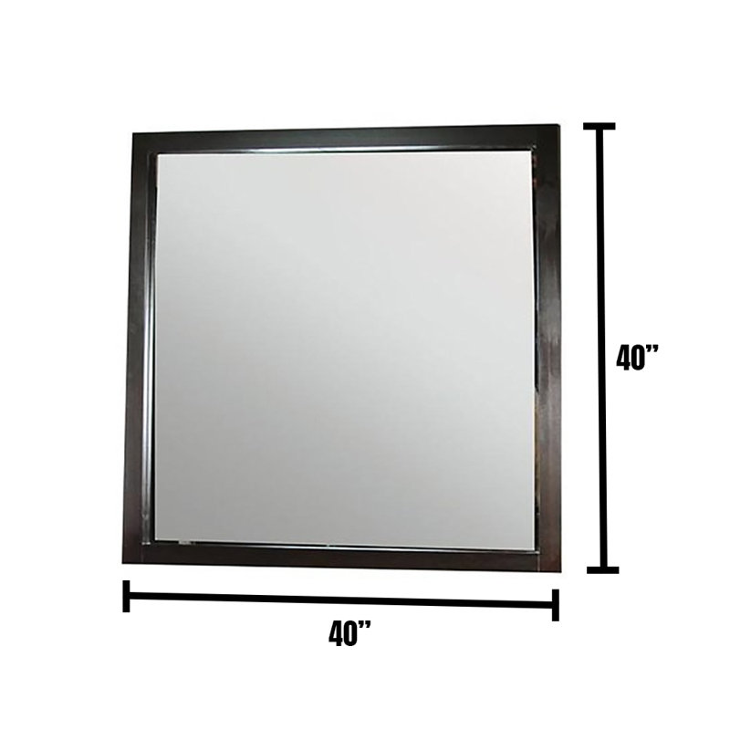 Kizzee Flat Wall Mirror