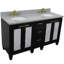 Ensemble de meuble-lavabo double 61 "avec miroir Schreck-278865998-278865999