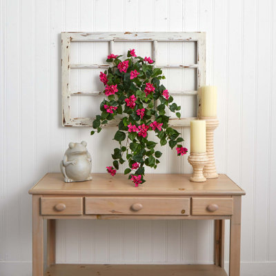 37'' Faux Flowering Plant