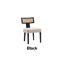 Amealia Upholstered Dining Chairs Solid Wood Frame With Rattan Backest Side Chair-1001155196