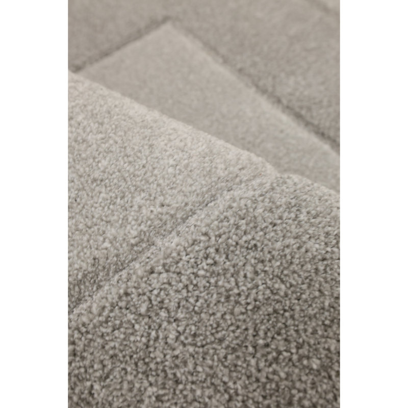 NEWPORT BORDER GREY , Rectangle 120 x 170cm